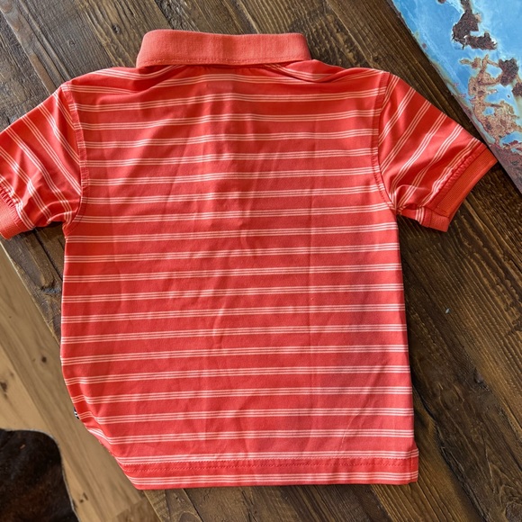 Nautica Kids Striped Orange Polo Shirt Boys Toddler Size 2T - Picture 6 of 6